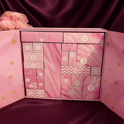 Calendario de Adviento Blind box Rosa- Año Nuevo 2025
