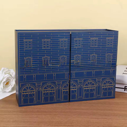 Calendario de Adviento con caja 24 sorpresa azul- Hombre